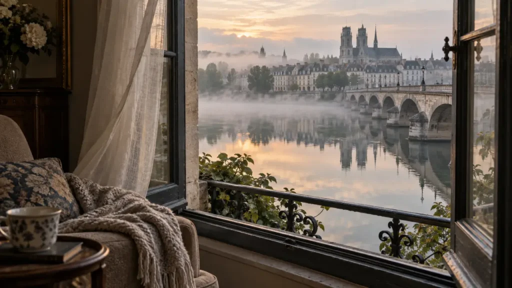 Empreinte hôtel boutique et spa à Orléans, vue Loire, bien-être au calme