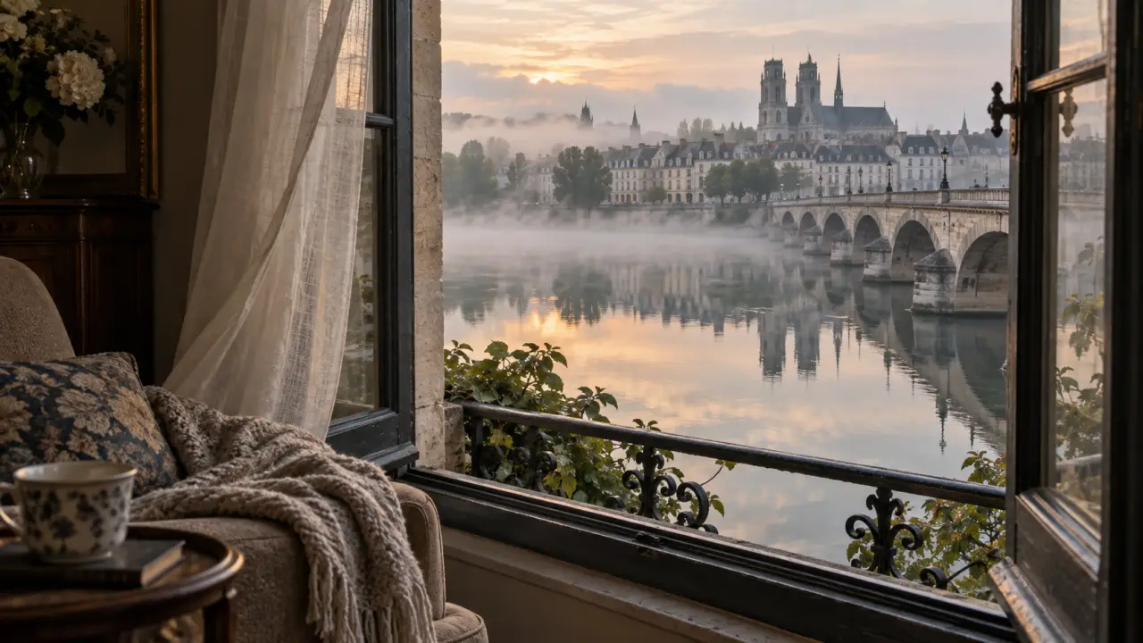 Empreinte hôtel boutique et spa à Orléans, vue Loire, bien-être au calme