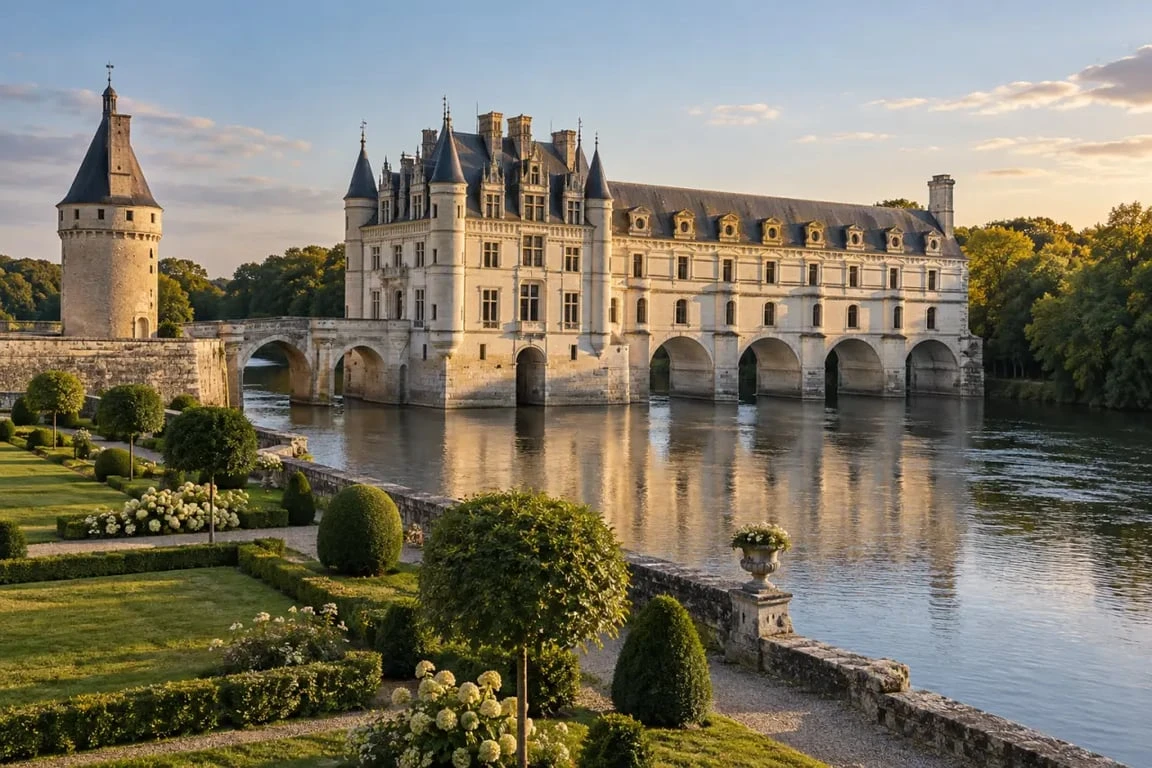 Guide du Routard Touraine : château de Chenonceau sur le Cher