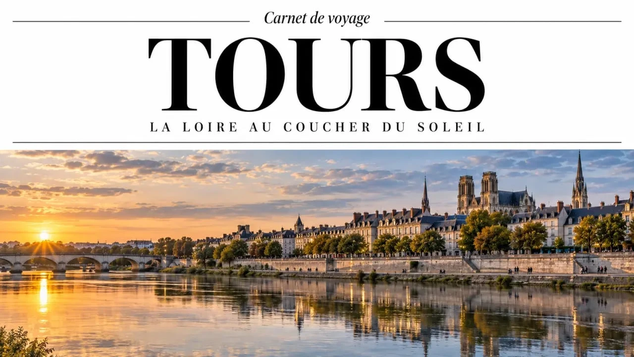 Guide du Routard Touraine : panorama de Tours et des quais de Loire
