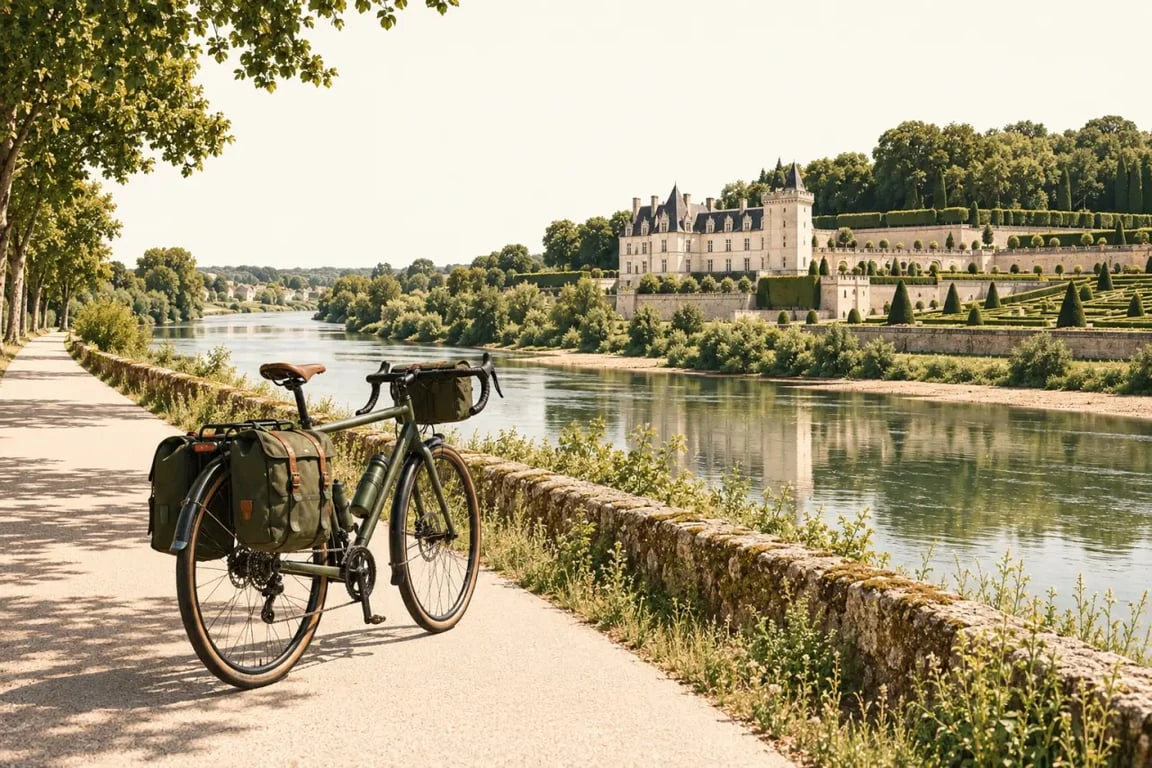 Visiter Tours à vélo jusqu’au château et aux jardins de Villandry