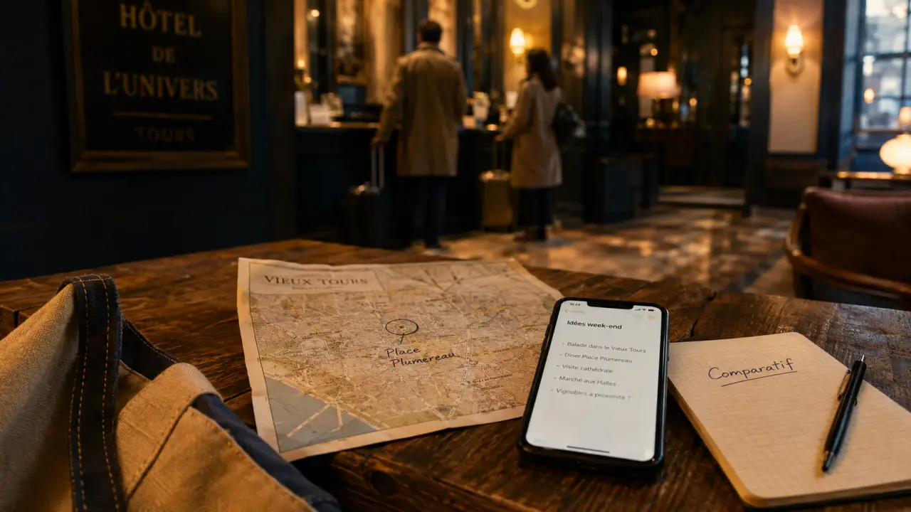 Hotel vieux tours à Tours, proche Place Plumereau, accueil calme et prix