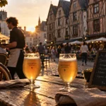 Le vieux murier tours : bière artisanale en terrasse place Plumereau