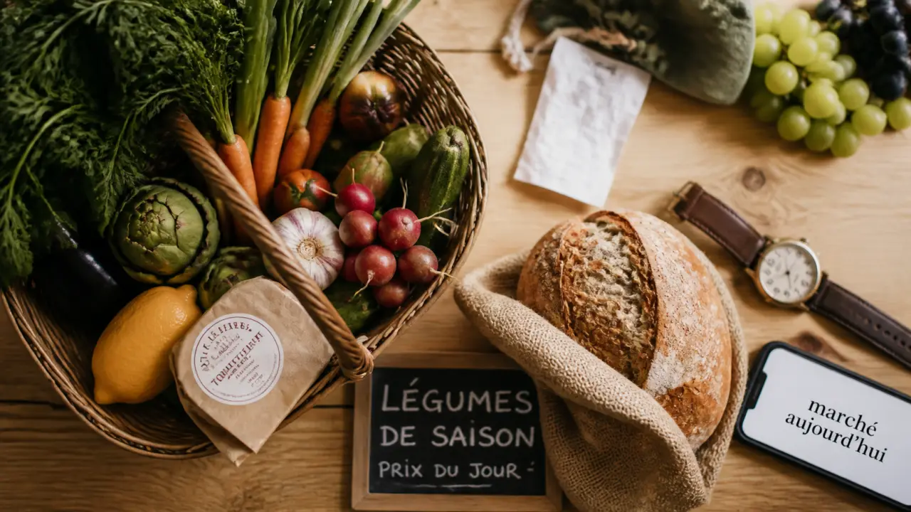 Marché aujourd hui indre-et-loire : légumes, fromages et pains