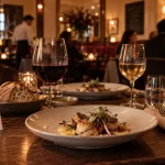 Restaurant Jaspe Tours : salle intimiste 30 couverts