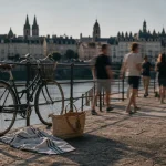 Vivre a Tours : vélo sur le quai de la Loire, ambiance Tours et quartiers