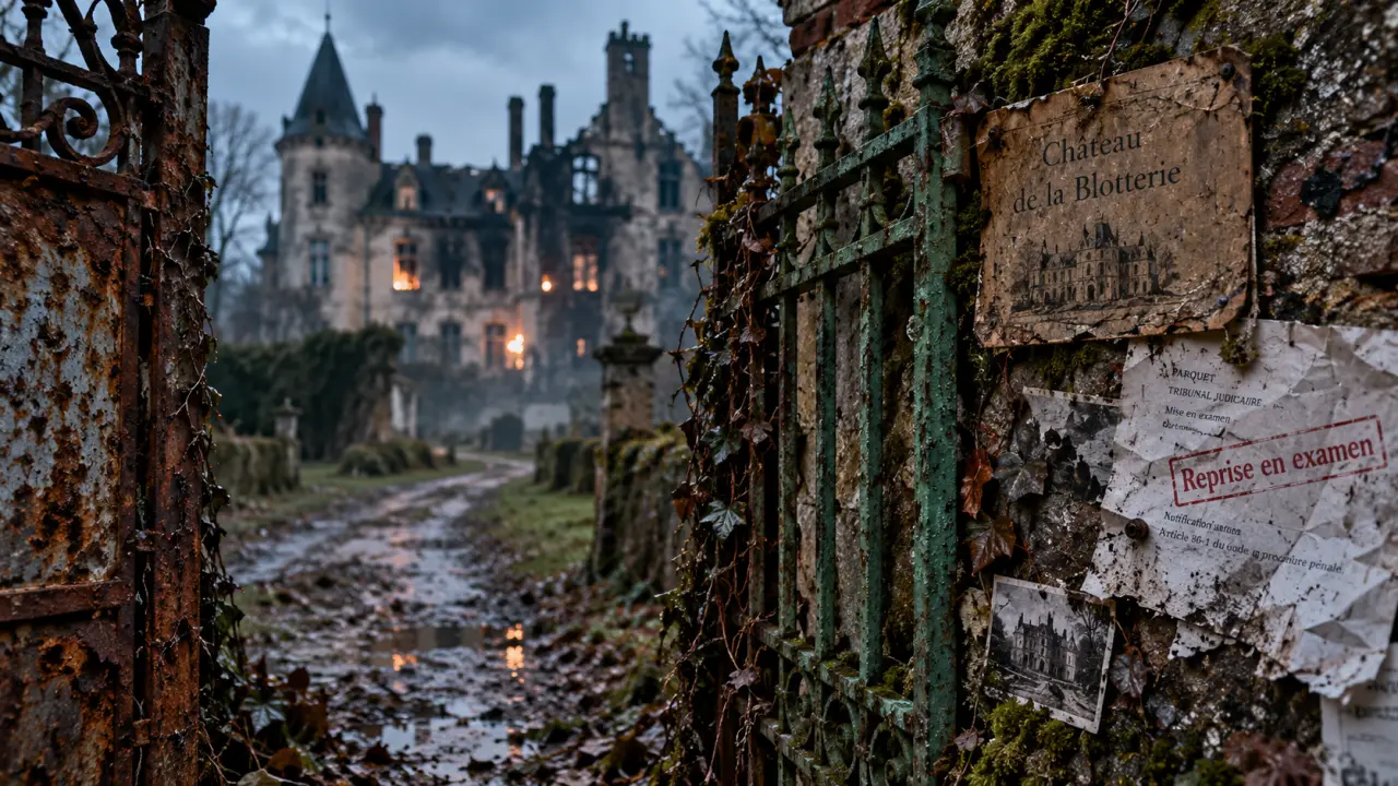À Joué-lès-Tours, quel avenir pour le château de la Blotterie après l’incendie ?